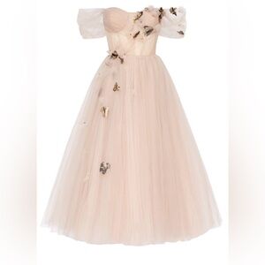 Milla off the shoulder midi gown